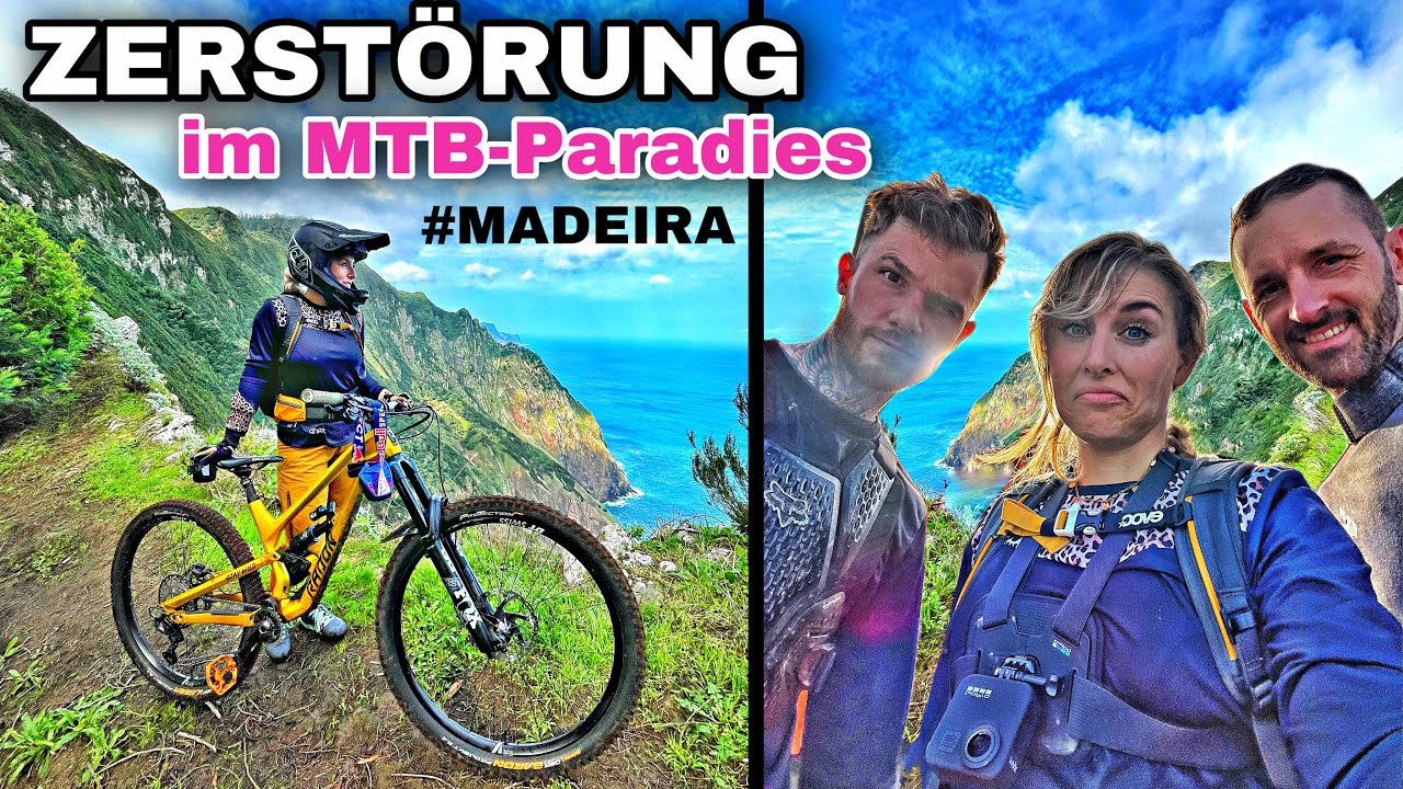 Komplette Zerstörung im MTB Trail - Paradies Madeira! Mit Leo Kast & Fabio Schäfer, Radon Swoop