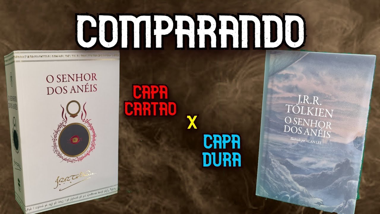 COMPARANDO OS VOLUMES ÚNICOS DE O SENHOR DOS ANÉIS - PEÇAS DA COLEÇÃO