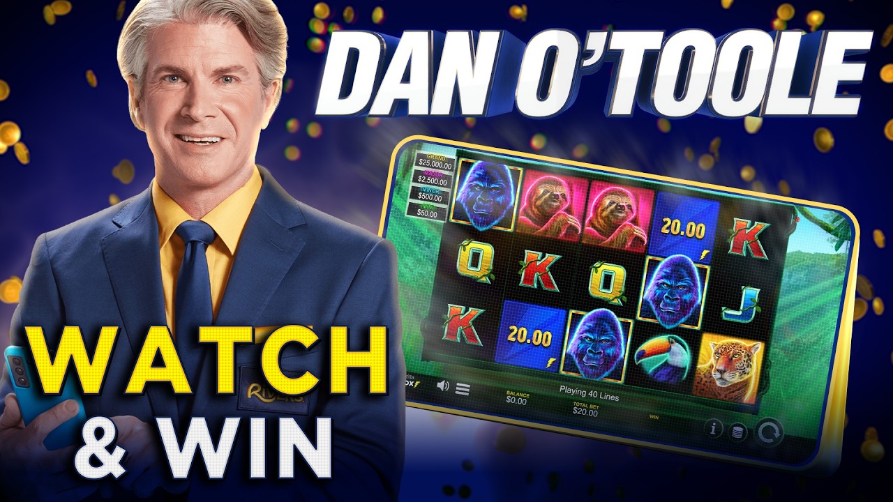 WATCH & WIN: $30K April Showers with the Bonus Hunter: Dan O'Toole - LIVE @ NOON