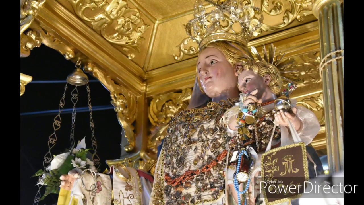 Festa della Madonna del carmelo Ragalna CT 2019 Rientro del Simulacro e spettacolo pirotecnico