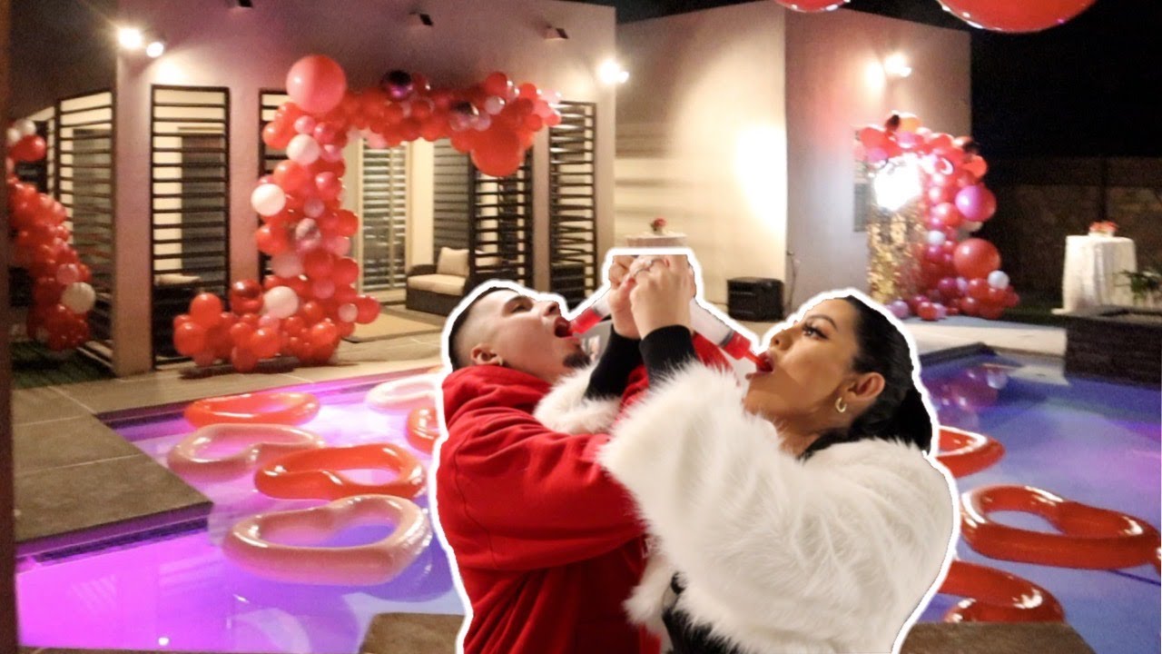 THIS HAPPENED AT OUR VALENTINES PARTY!