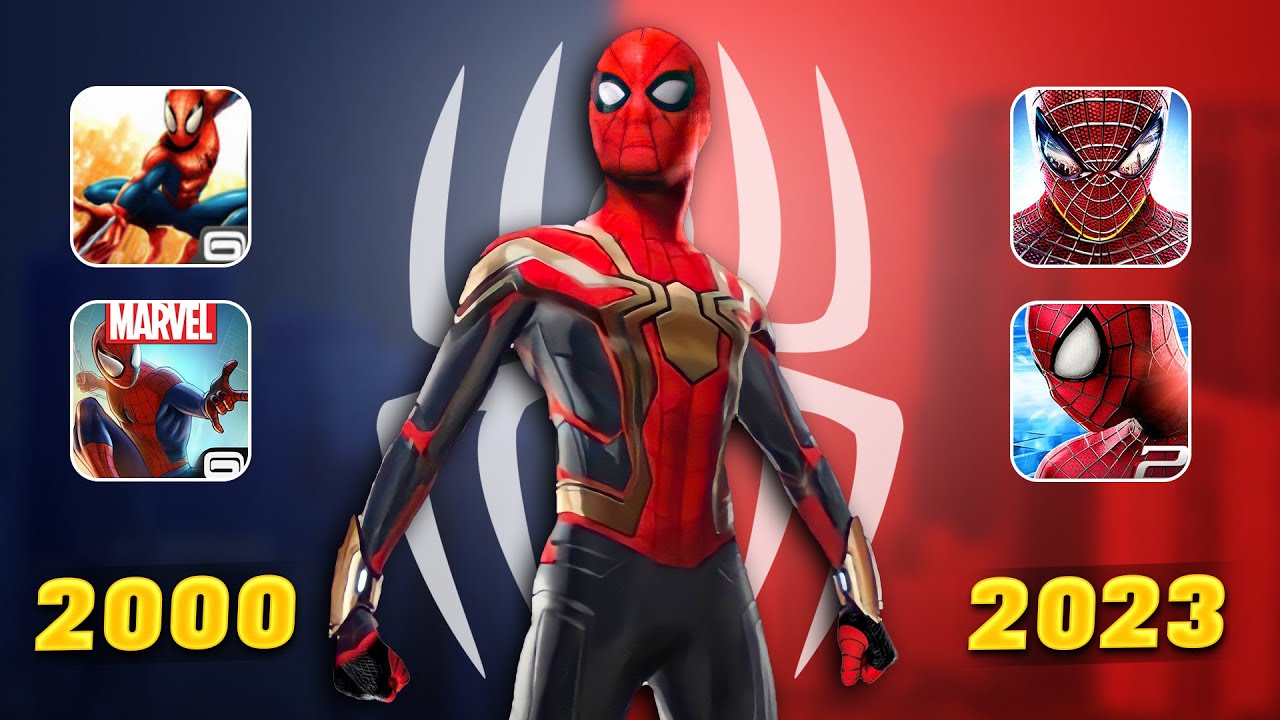 Top 15 Best Spider-Man Games for Android | Evolution of Spider-Man Games on Mobile