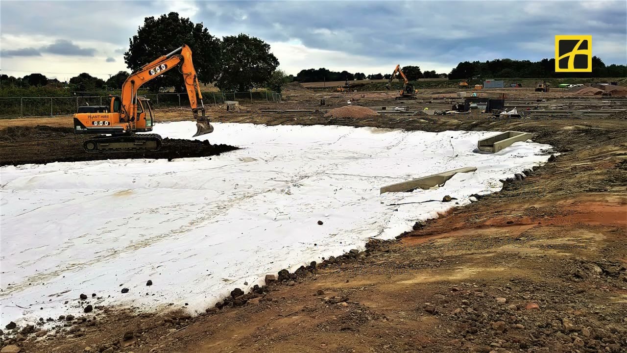 Stratec Geosynthetics Case Study  DAB Civils Swadlincote, Derbyshire UK