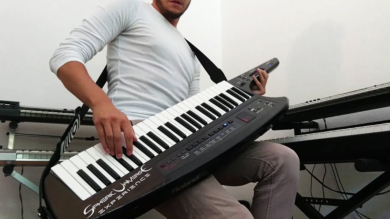 Lead synth/keytar improvisation on FM84's Tears