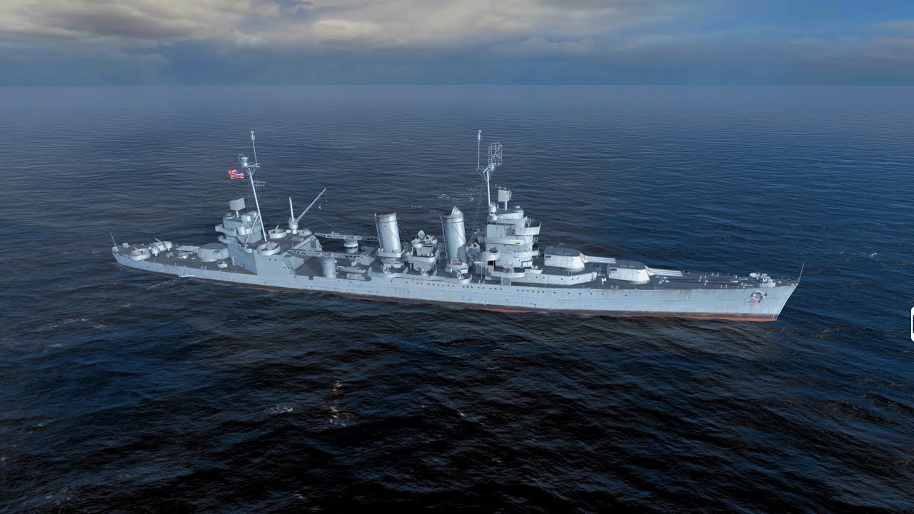 San Francisco Tier 7 🇺🇲 premium cruiser gameplay - World of Warships Blitz