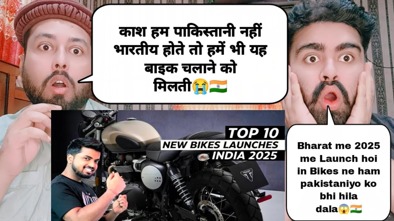 Top 10 New Bikes Launched In India 2025 | New Bike Launches In India | Pakistani Reaction 