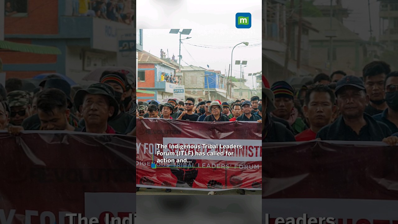 Manipur witnessed mob violence late at night on Feb 15. #Manipur #ManipurViolence #news #short