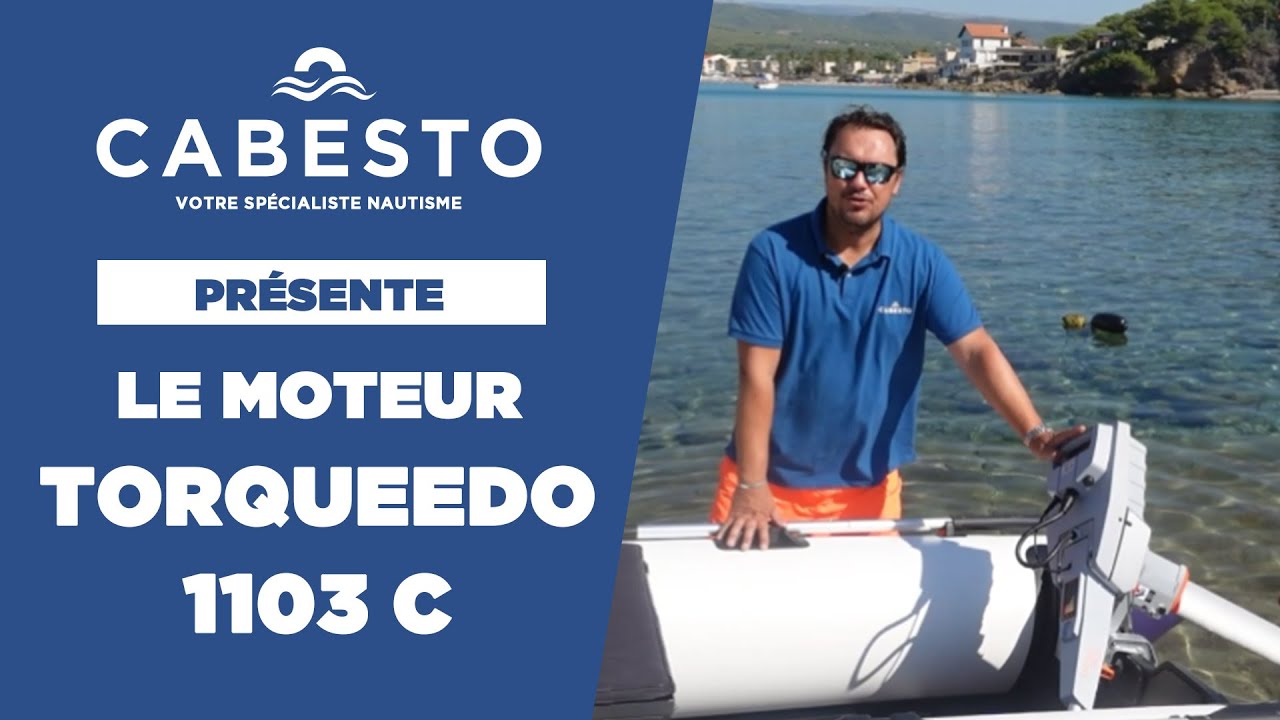 Cabesto Pr&eacute;sente : Le moteur Torqueedo 1103 C
