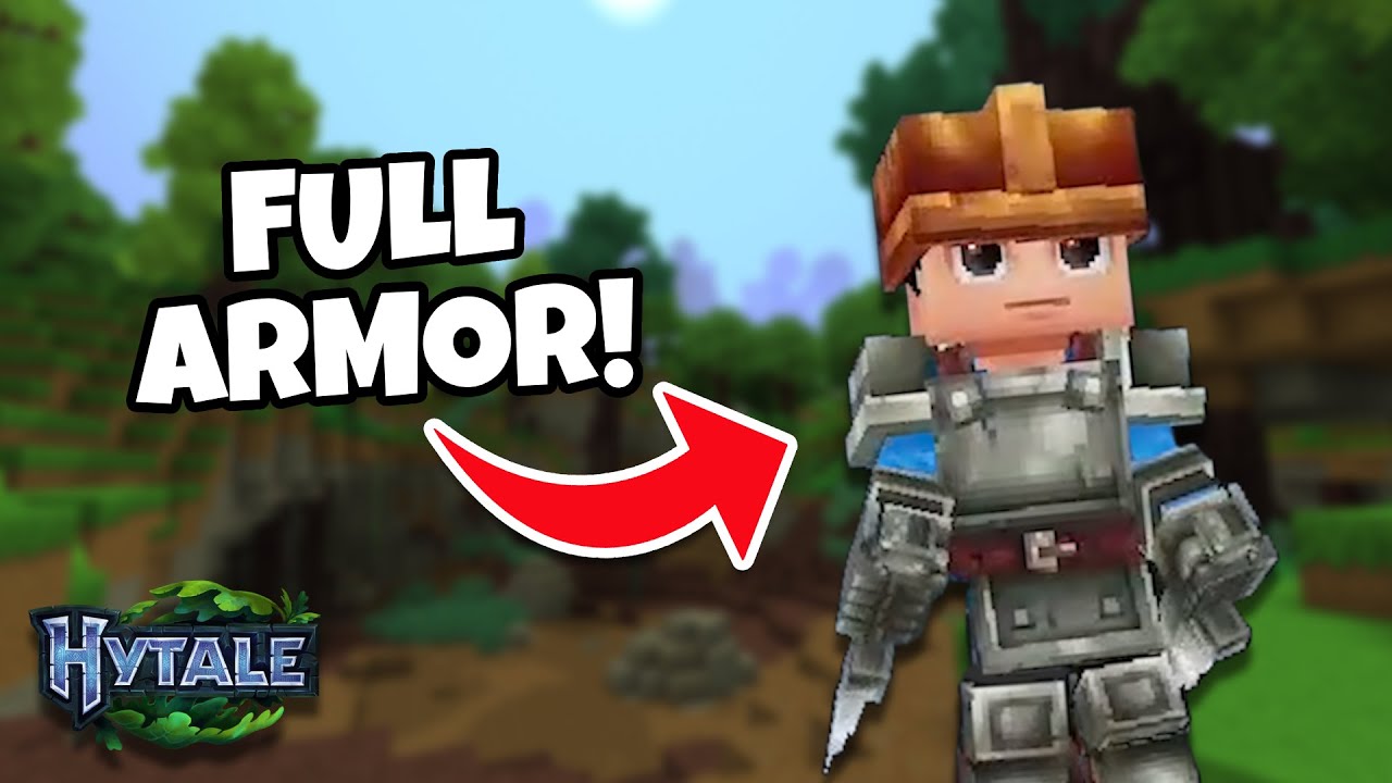Hytale Cave Exploring & Armor Crafting | Survive and Loot Like a Pro