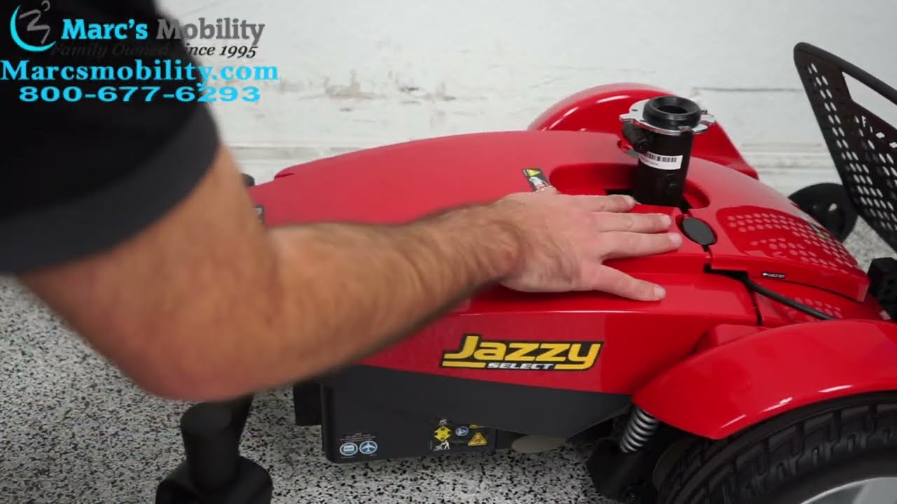 Как установить аккумуляторы в Pride Mobility Jazzy Select — Marc's Mobility