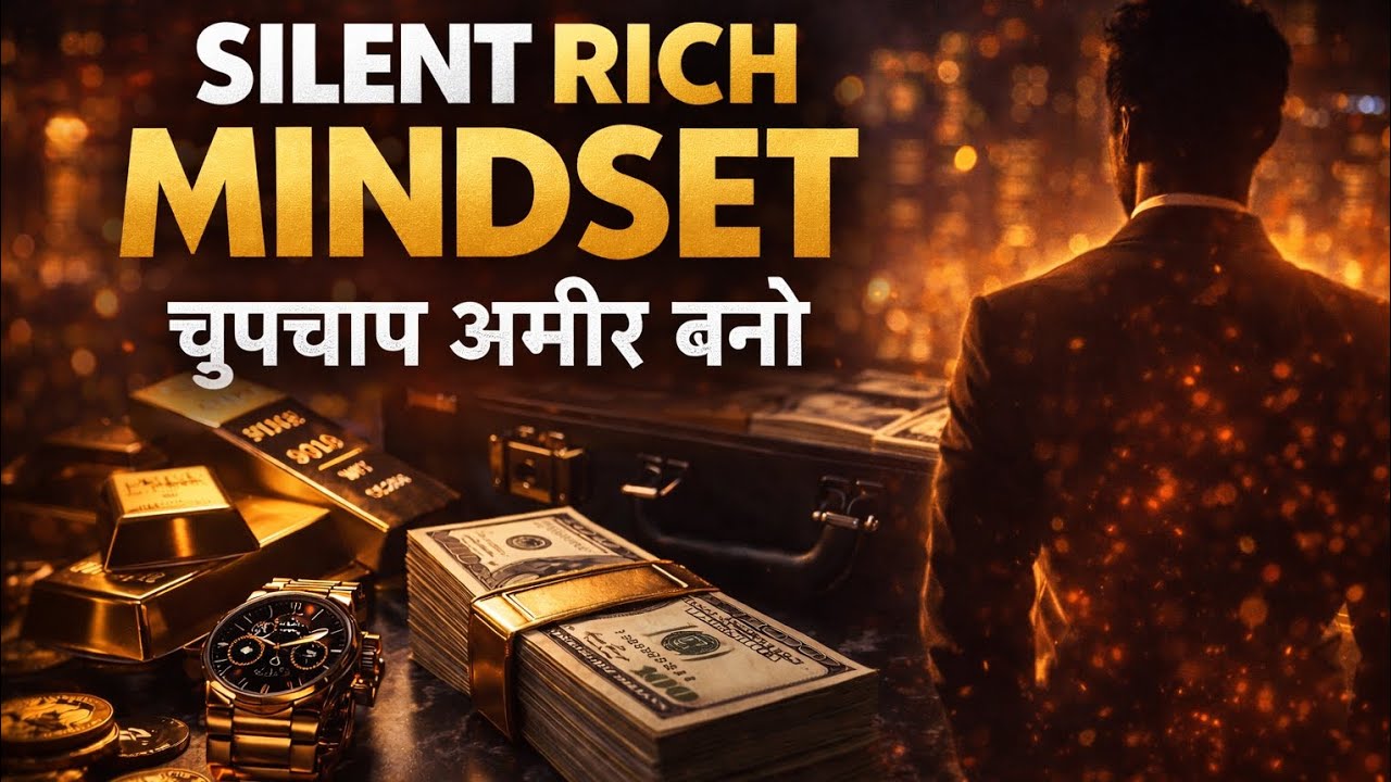 SILENT RICH MINDSET 🧠 | चुपचाप अमीर बनने की साइकोलॉजी | 1% लोगों का Secret Wealth System