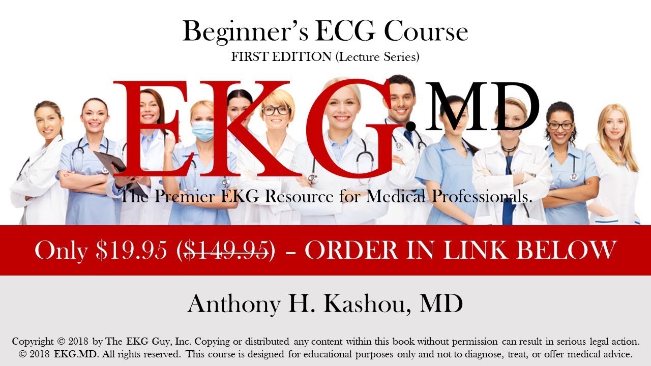 Atrial Fibrillation l ECG Course l The EKG Guy - EKG MD
