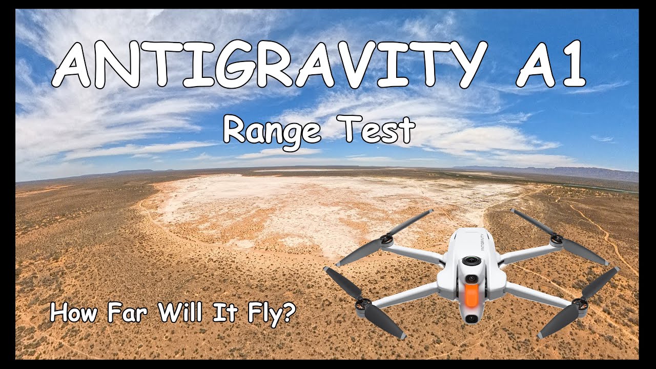 Antigravity A1 Range Test - How Far Will It Fly?
