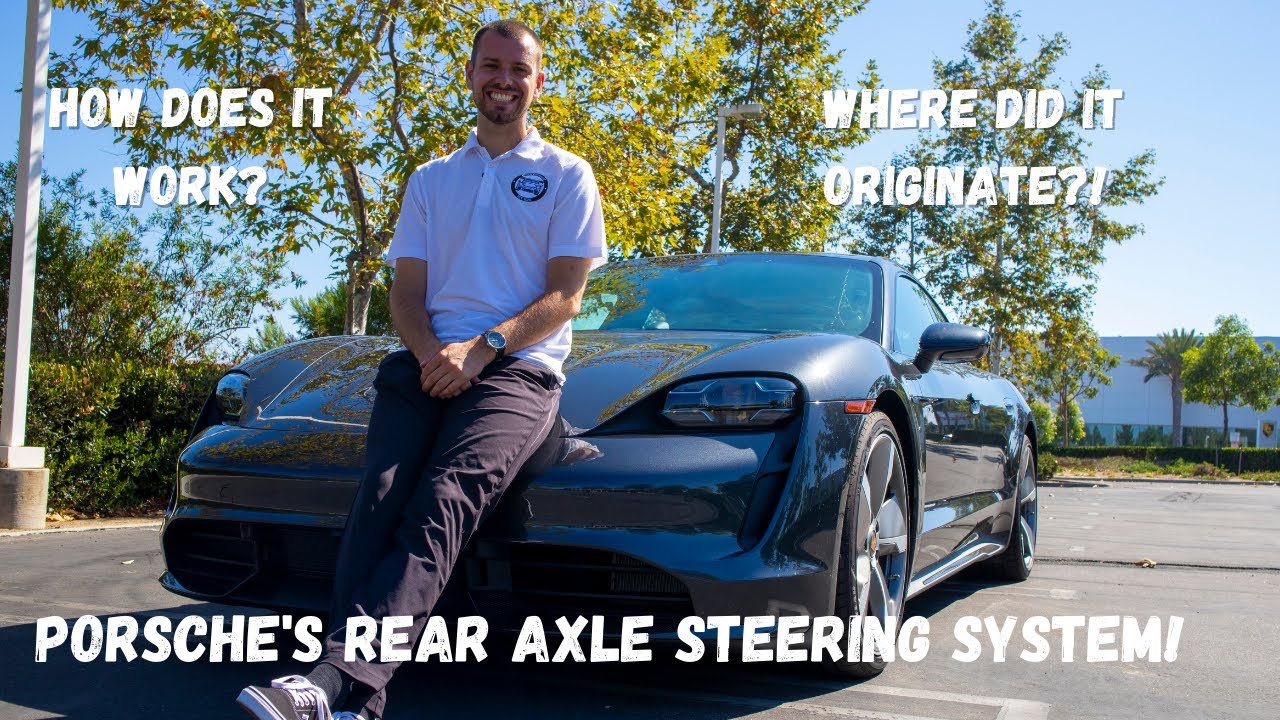 How Does Rear Axle Steering Work?! What is the History of the System at Porsche & Is It Worth It?!