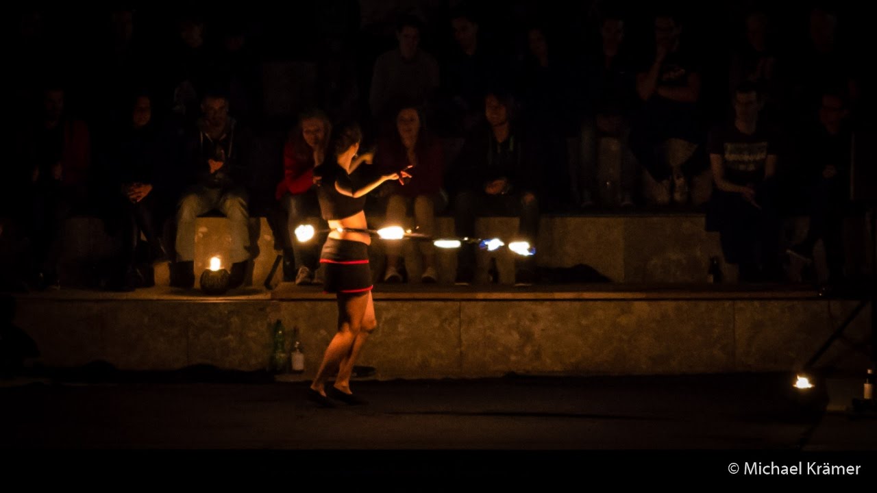 flamazing Feuershow Feuer Hula-Hoop