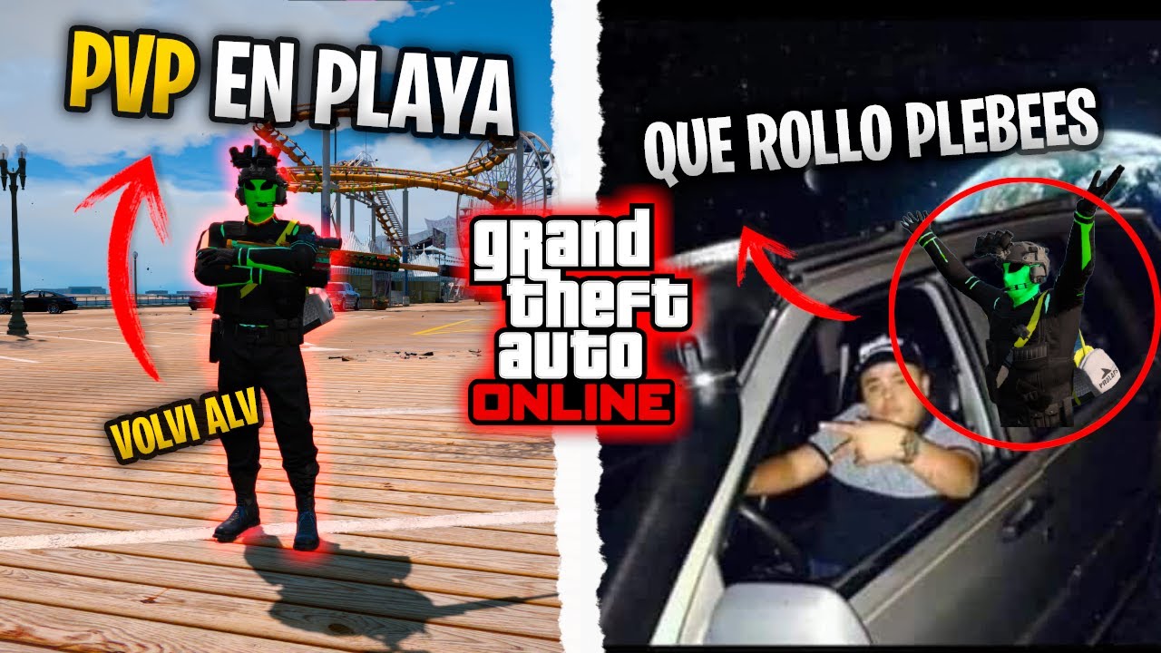 SUPUESTO TRYHARD Molestando En Gta 5 Online 🤑 (Sale bien)