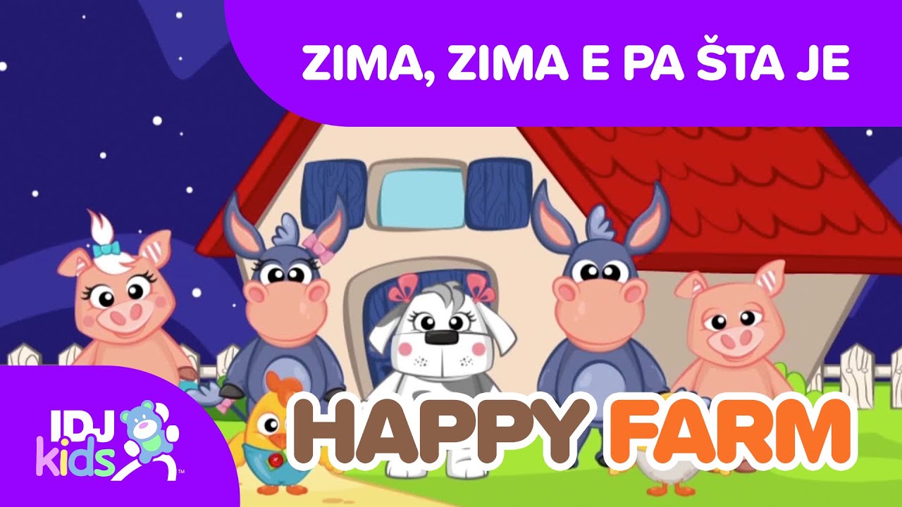 ZIMA, ZIMA E PA STA JE // NAJLJEPSE DJECIJE PJESME // @IDJKidsBA