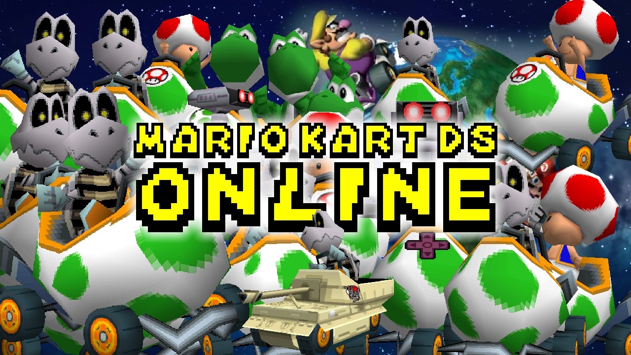 Its Online Mario Kart DS