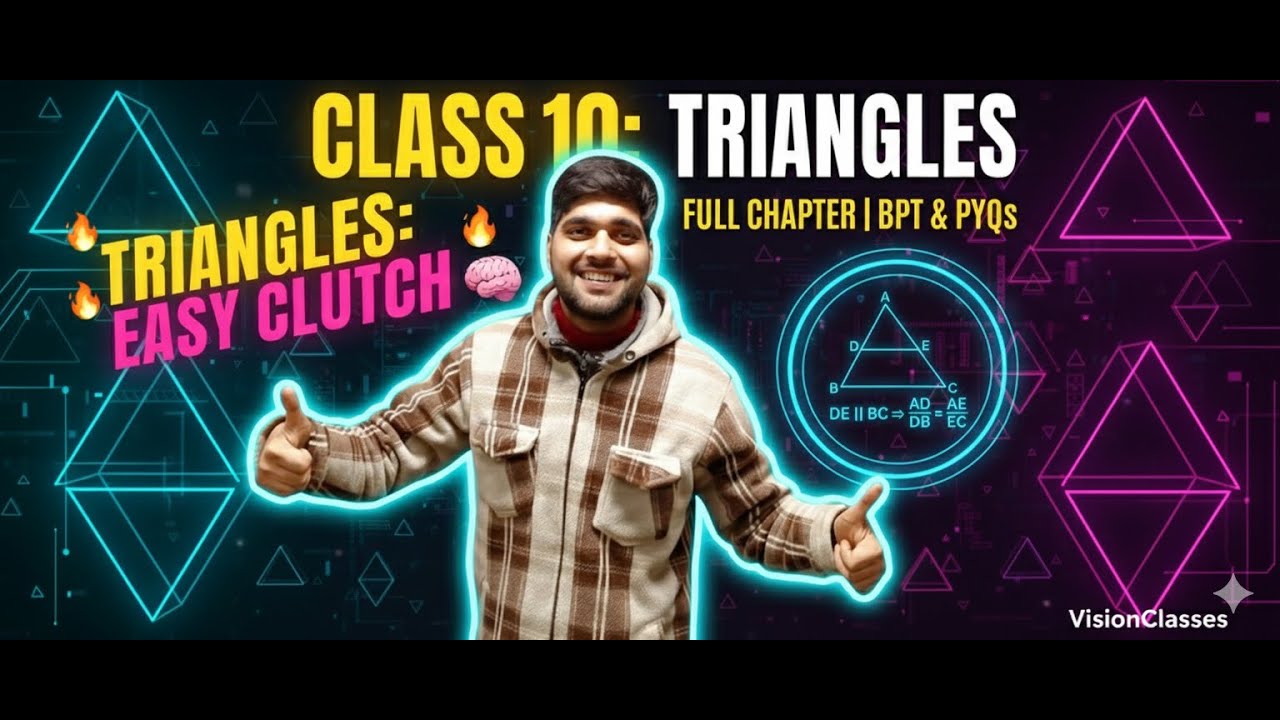 Score 100% in Triangles: Most Repeated Board Questions part 2 | Class 10 Math