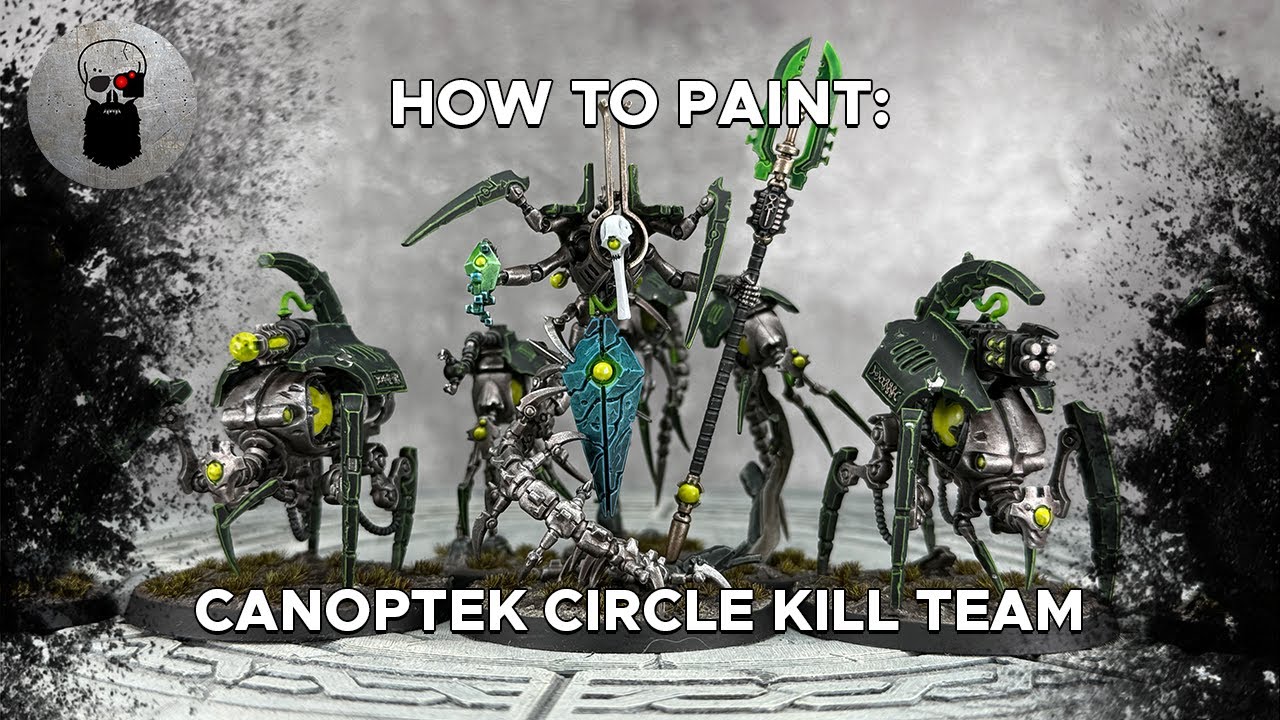 Contrast+ How to Paint: Canoptek Circle Kill Team