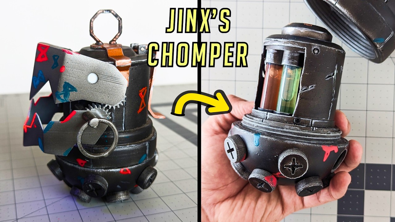 I Built a Real Jinx Bomb - League of Legends
