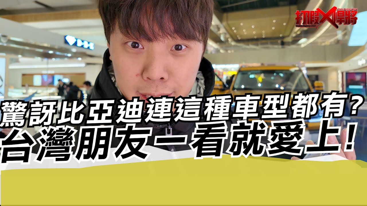 驚訝比亞迪連這種車型都有?台灣朋友一看就愛上!｜寒國人
