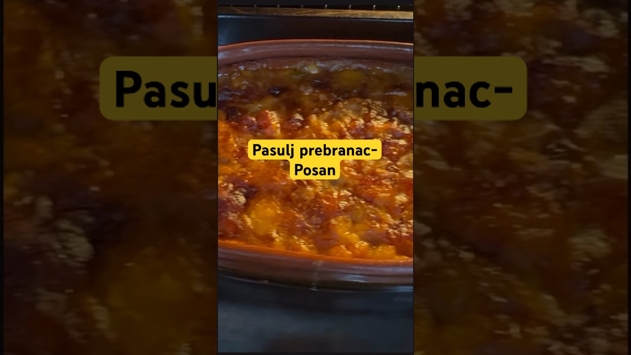 Posan pasulj!! Prebranac! Najukusniji!! #pasulj #posno #balkanfood #foryou #beans #prebranac #recept