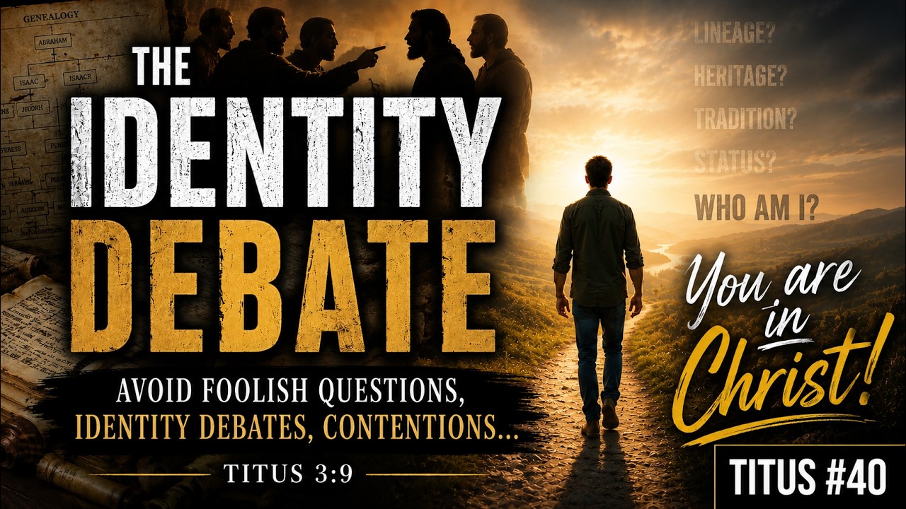 THE IDENTITY DEBATE | Titus 3:9 | TITUS #40
