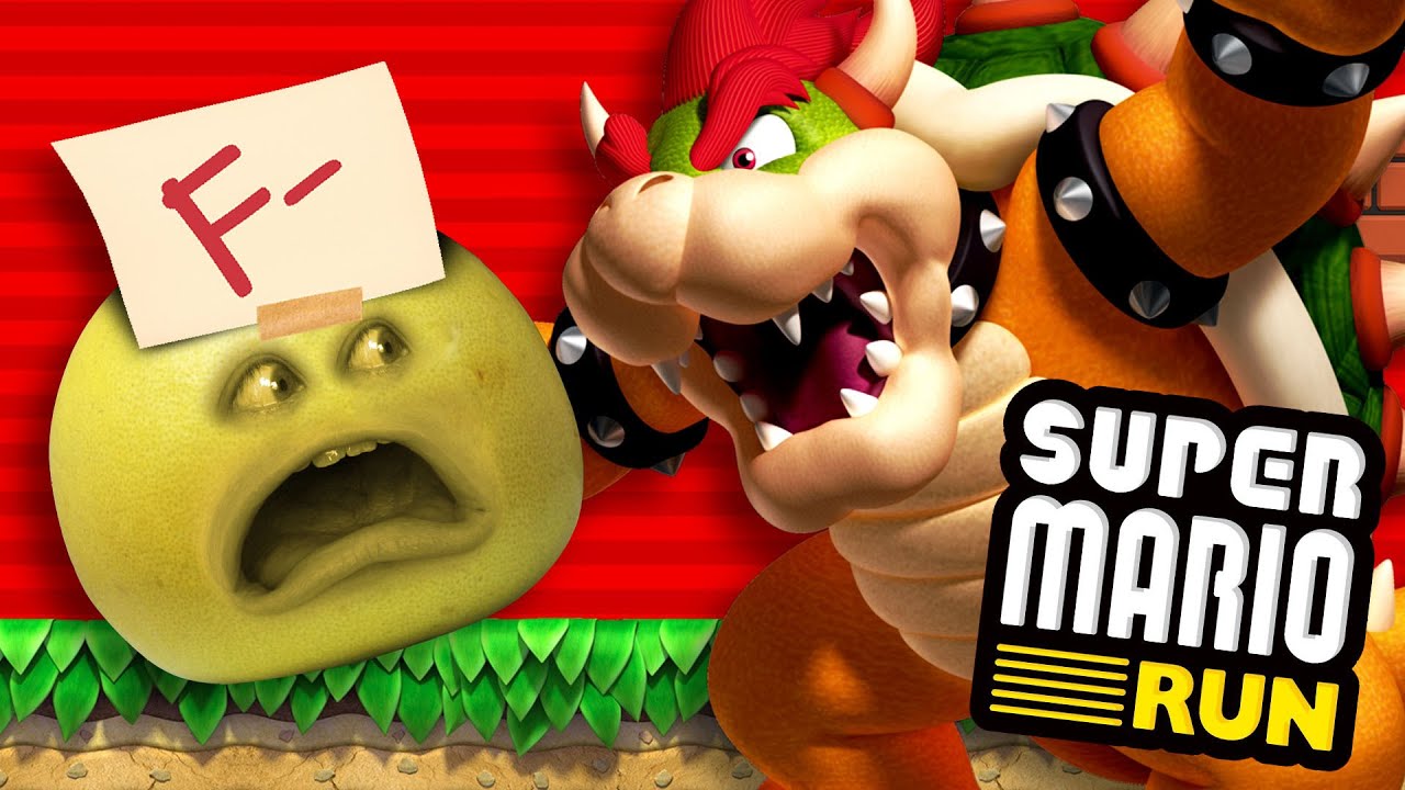 Grapefruit FAILS at Super Mario Run (Lost Episode)
