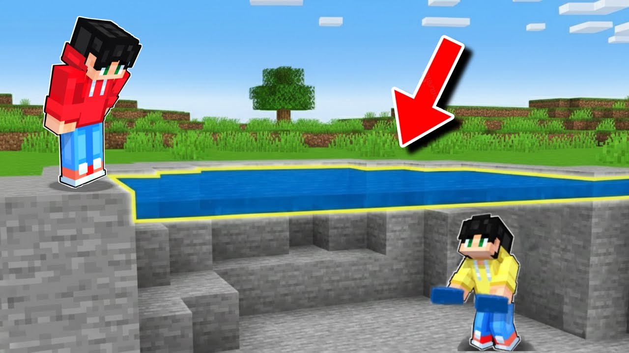 I Pranked My Friend with FAKE Blocks in Minecraft