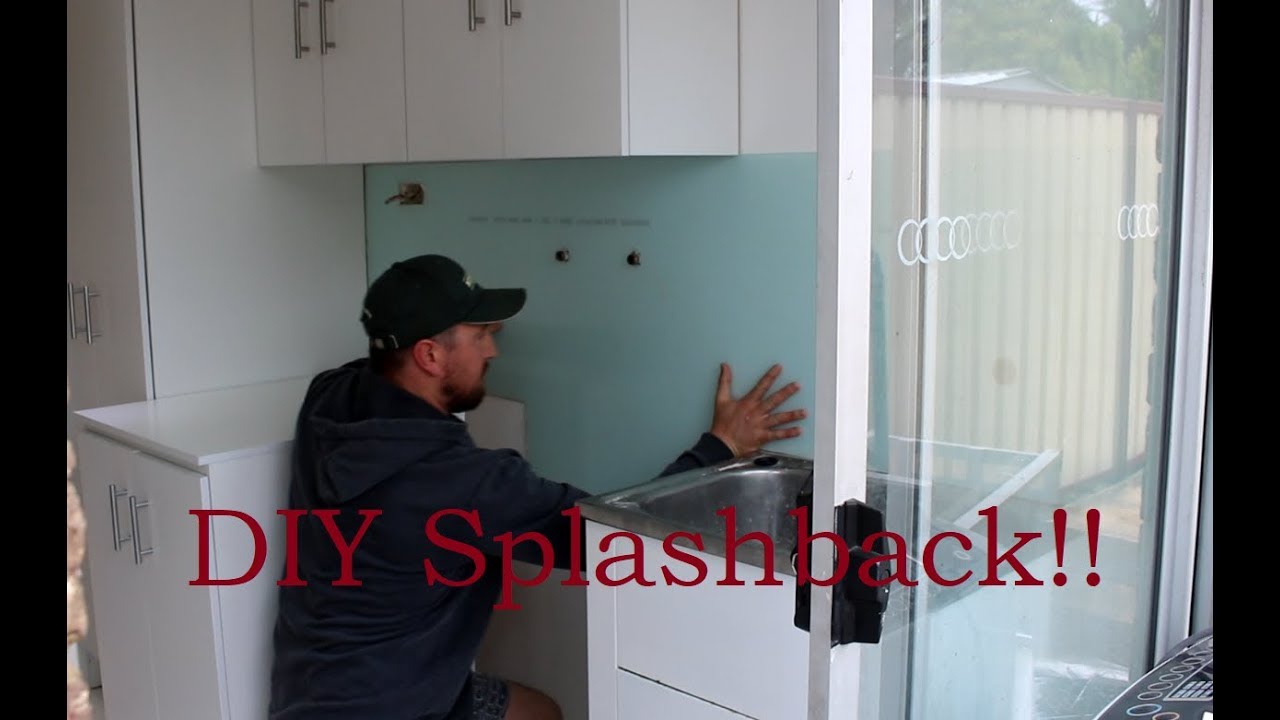DIY Acrylic Splashback (Laundry Renovation Part 6)
