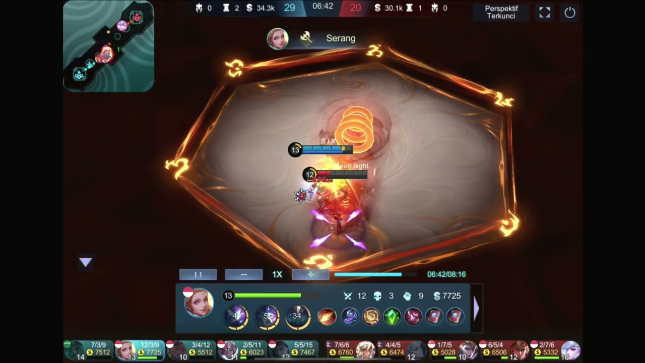 Dancing Odette with flameshot be lyke 