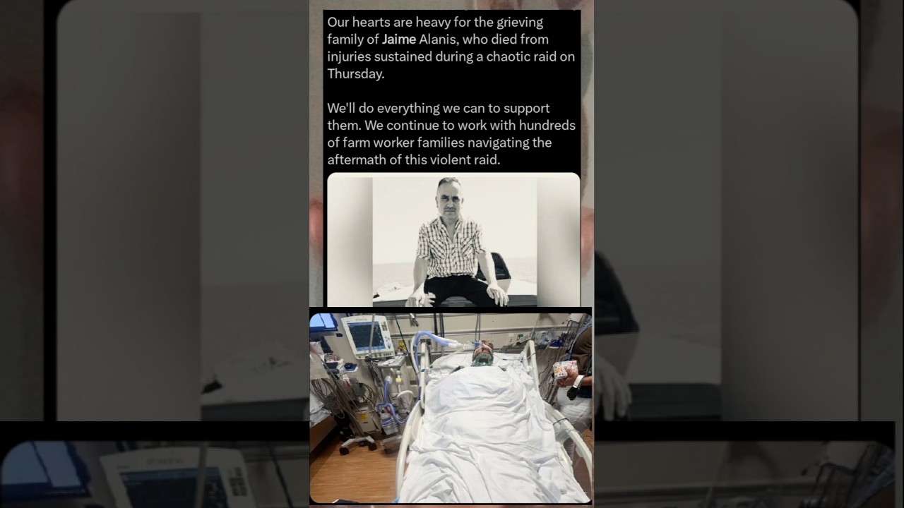 Sympathetic story and lose of Jaime Alanis. #death #uk