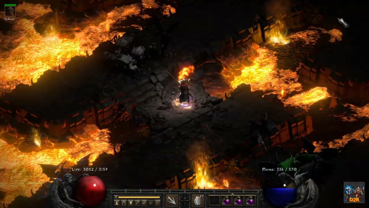 Diablo II Resurrected - Tesladin (Holy Shock/Holy Fire) Auradin (Perfect Build) - Uber Tristram