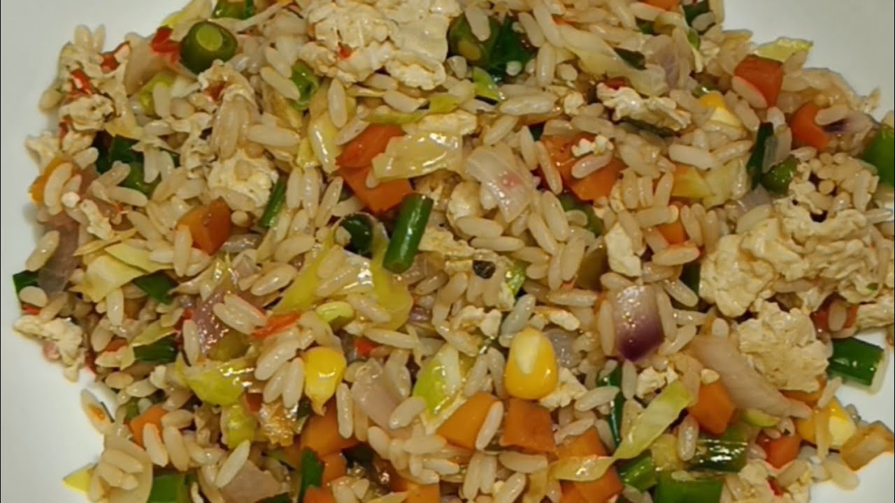 Left over rice transformation.