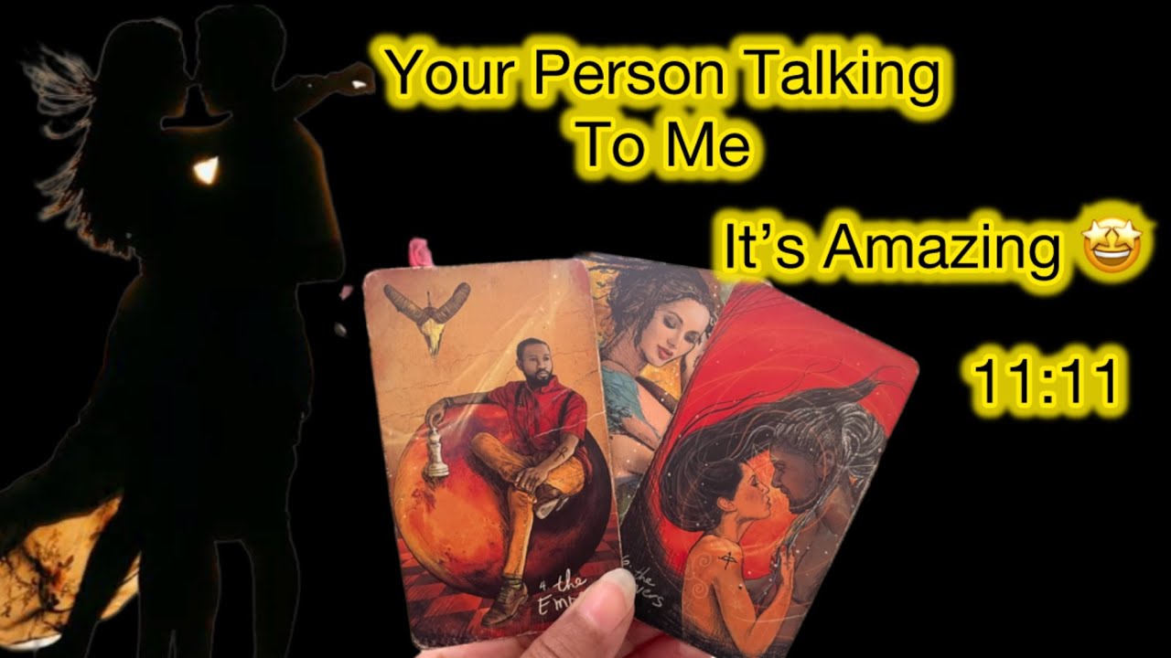 Your Person Talking To Me It&rsquo;s Amazing Hindi Tarot Love Reading #intuitivetarot1111 ❤️&zwj;🔥✨
