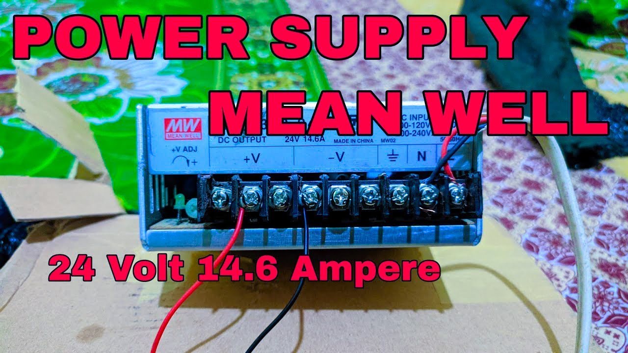Power Supply Switching Mean Well NES-350-24 / NES35024 14.6A 24V