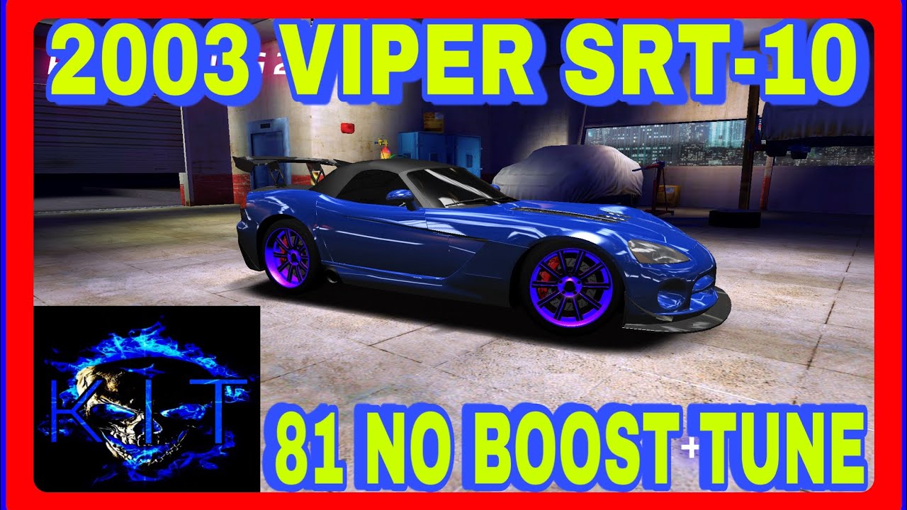 ( 2003 VIPER SRT-10 ) 81 NO BOOST TUNE. 8.690 👈👀 THANKS FOR WATCHING 👍……. RUSH RACING 2