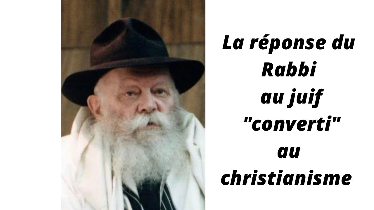 La réponse du Rabbi au juif 