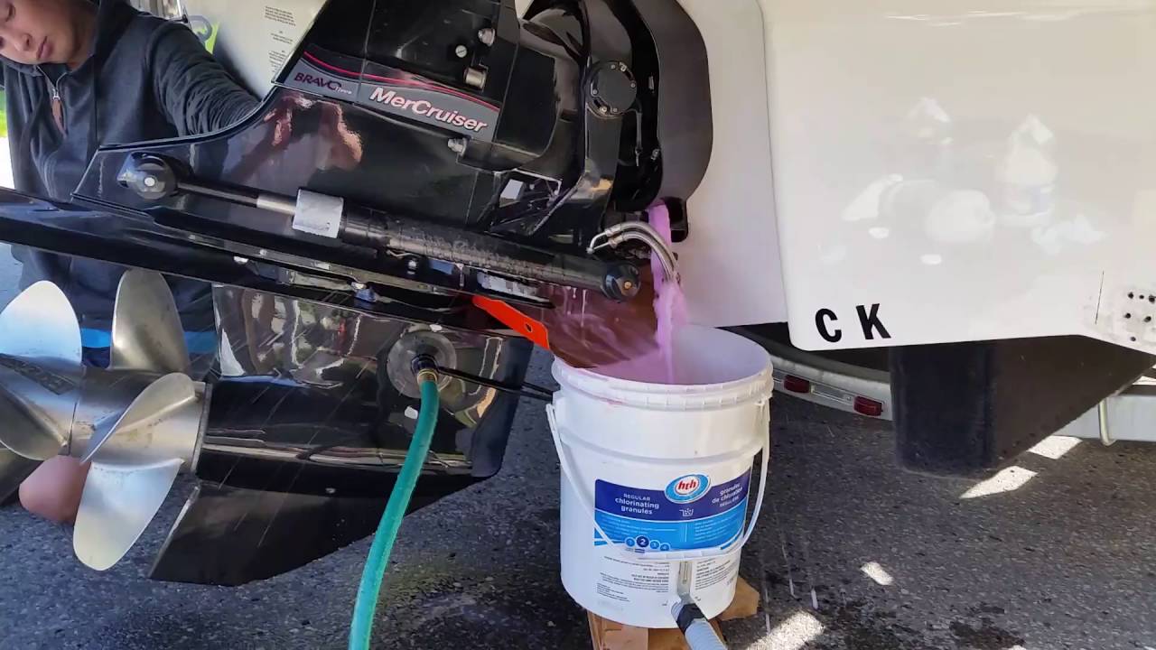 Winterizing Bravo 3 Merc 6.2 V8 - Most bullet proof way