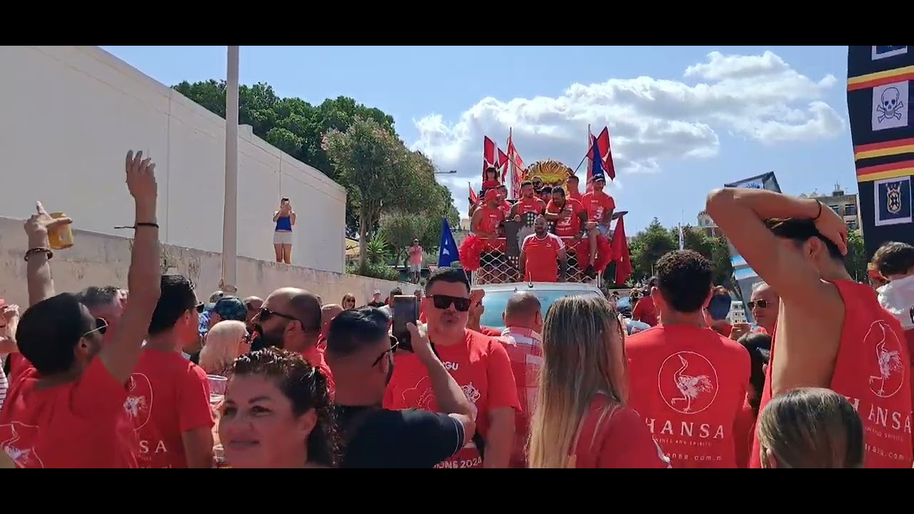 Ċelebrazzjonijiet tar-rebħ tar-Regatta ta Jum il-Vitorja, Birgu, 2024.