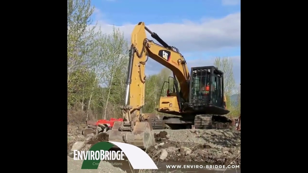 Envirobridge Small Stream Crossing Installations That Won't Disturb Fish