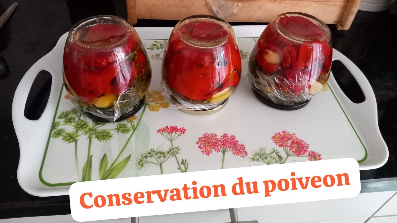 Conservation du poivrons[Rouge]