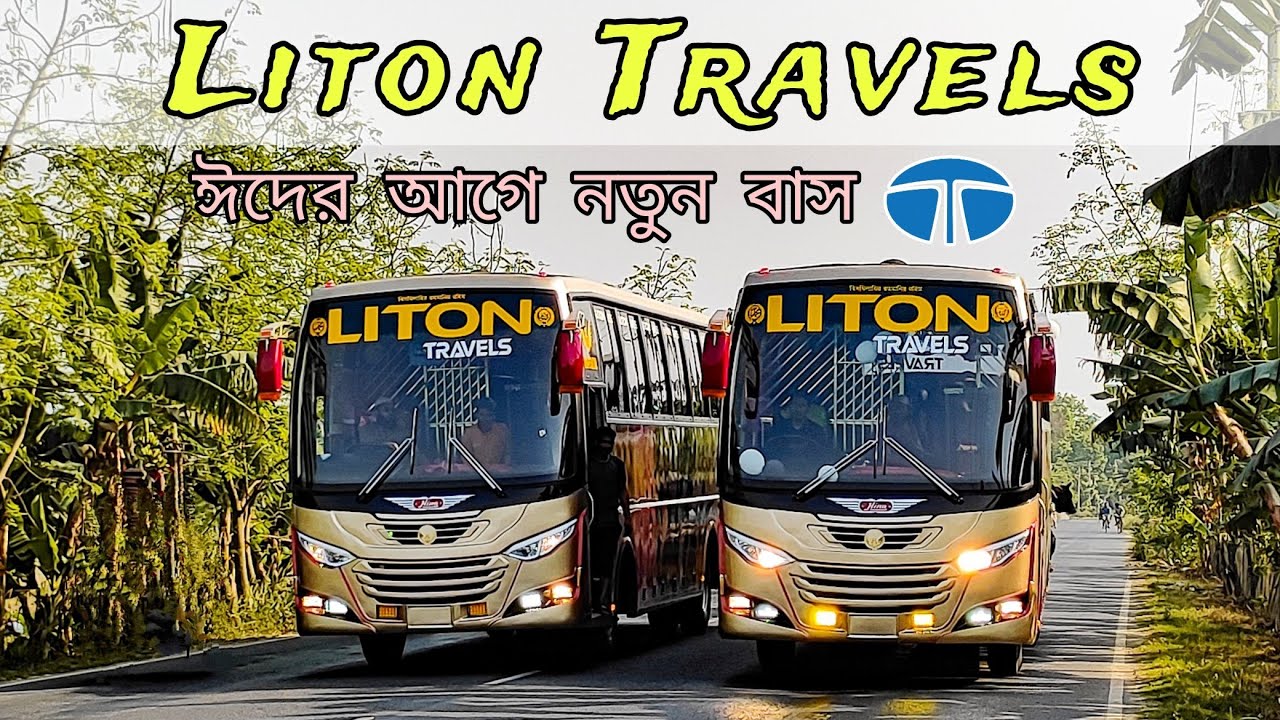 ঈদ উপলক্ষে আবারো নতুন বাস// Liton Travels Tata LPO-1616// #transportstory #vlog136