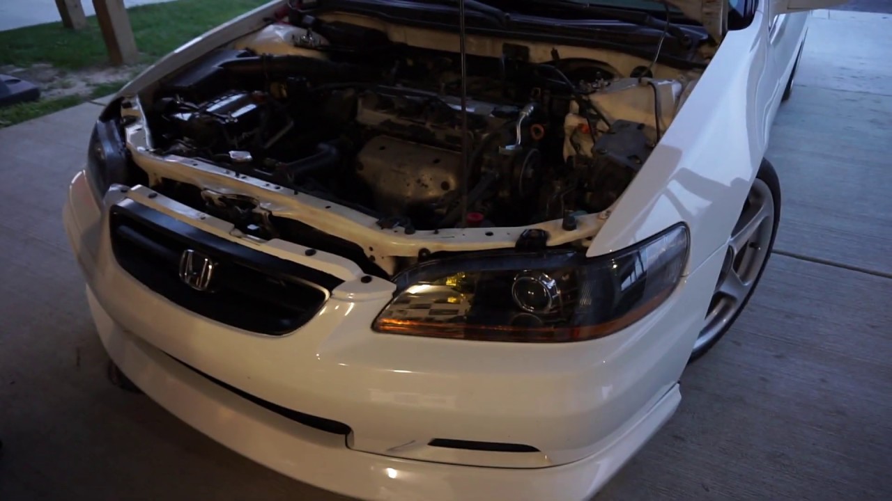 DIY: 98-02 Honda Accord Headlight Retrofit | Zone Tech H1 Projectors