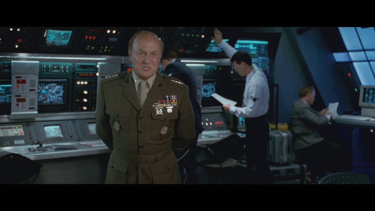 General William Grey is angry (Independence Day extended scene)