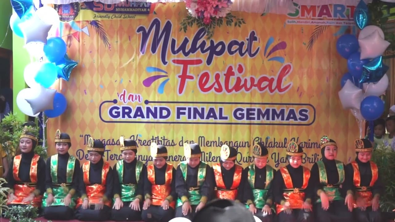 Tari Saman_ Siswi _SD Muhammadiyah 4 Denpasar