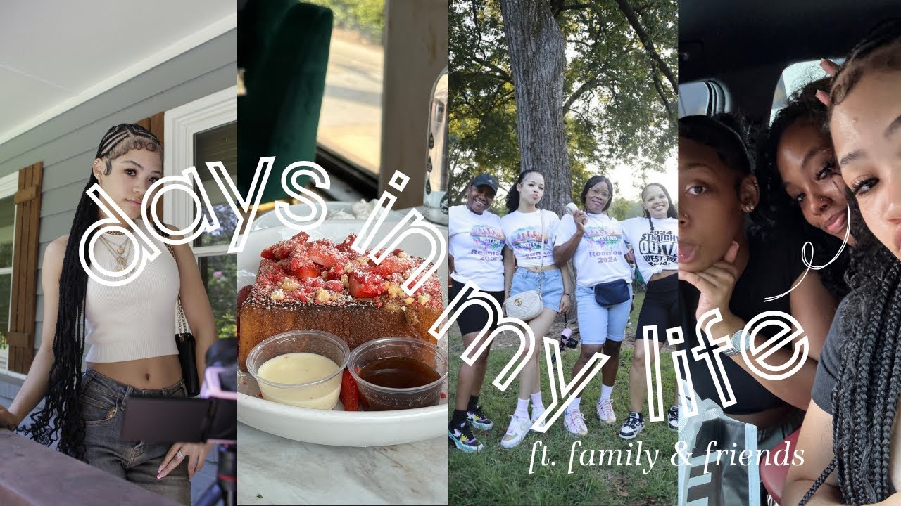 vlog ft. family & friends ♡ (brunch, movies, reunion, photoshoot, i hit 90k subs!, & more..)