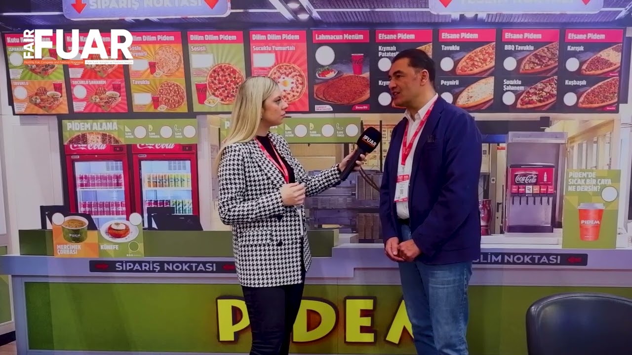 PİDEM İŞ GELİŞTİRME MÜDÜRÜ TUNCAY TUNCER FUAR DERGİSİ MİKROFONLARINA KONUŞTU.