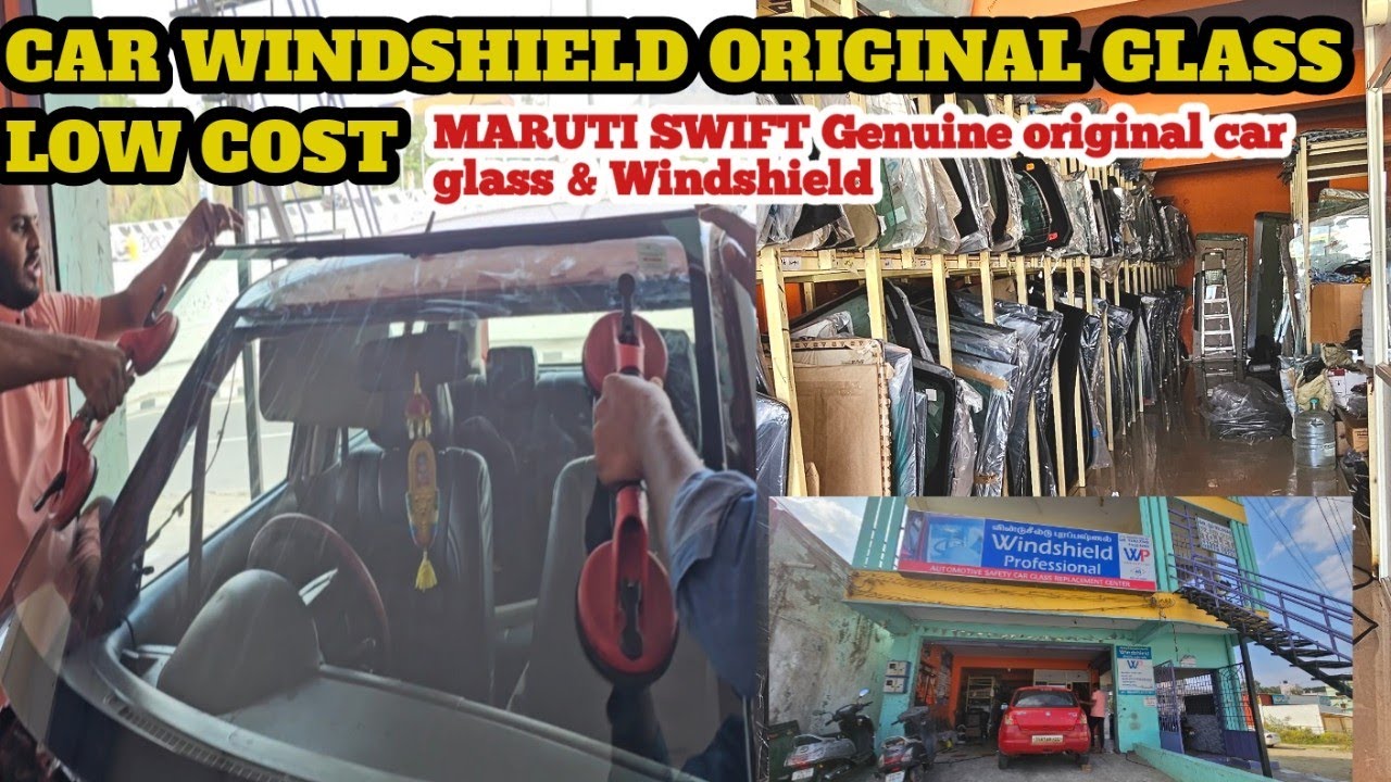 swift car front new windshield replacement | All car glass change within 20min very low cost!